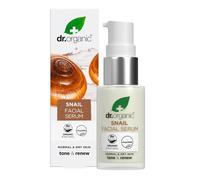 Dr Organic Snail Gel Facial Serum, Healthy-Aging, Moisturising, Mens, Womens, Natural, Vegetarian, Cruelty-Free, Paraben & SLS-Free, Organic, 30ml, Packaging May Vary