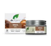 Dr Organic Snail Gel, Healthy-Aging, Moisturising, Mens, Womens, Normal & Dry Skin, Natural, Vegetarian, Cruelty-Free, Paraben & SLS-Free, Organic, 50ml, Packaging may vary