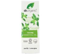 Dr Organic Thyme Oil - Organic Essential Oil for Skin, Aromatherapy & Diffusers, Vegan, Paraben & SLS Free, 10ml