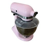 DR. ORGANIZER Stainless Exclusively for Kitchen Aid Mixing Bowl, USA Patented 3 in 1 Splatter Cover, Eliminates The Mess, Securely Seals, 4.5 Quart, Clear
