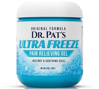 Dr Pat's Pain Relief Cream - Muscle Ointment Gel for Topical Analgesic Neuropathy- Menthol Anti Inflammatory Arthritis, Tendonitis, Back, Neck, Knee, Foot, Sore Joint Inflammation (Standard)