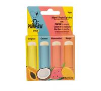 Dr Paw Paw Original and Tropical Lip Bams Pack 4x4g Original, Coconut, Watermelon, Mango