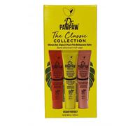 Dr.PAWPAW The Classic Collection 3 x 25ml, Original Ultimate Red and Peach Pink Balms, Multi Purpose Natural Fragrance Free Pawpaw Care for Hydrating Lips Skin and Beauty Finishing