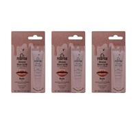 Dr.PAWPAW Glimmer Glaze Nude Tinted Lip Oil High Shine Gloss 3 x 10ml | A nude tinted lip oil with high-shine gloss and pearlescent shimmer, made with natural ingredients. Includes a key-ring loop!