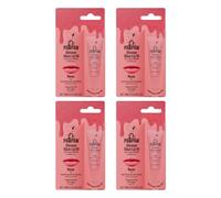 Dr.PAWPAW Glimmer Glaze Rose Pink Tinted Lip Oil High Shine Gloss 4 x 10ml | A pink tinted lip oil with high-shine gloss and pearlescent shimmer, made with natural ingredients. Includes a key-ring loop!