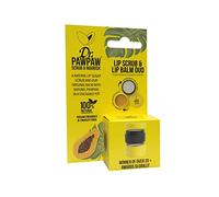 Dr. PawPaw Lip Scrub & lip Balm Duo | Natural Oils Lip Care | 2 In 1 Lip Balm & Scrub 16gr | Vegan Beauty Lip Mask Lip Repair | Balm For Chopped Lips | Dr. PawPaw Balm Moisturizing
