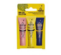 Dr.PAWPAW Mini Luxe Trio Gift Set: Orignal,Tinted Peach & Overnight Lip Mask,Multi-Purpose Natural No Fragrance Balm for Hydrating Lips, Skin, Hair, Cuticles, Nails & Beauty Finishing (3 x 10 ml)