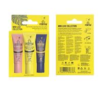 Dr.PAWPAW Mini Luxe Trio Gift Set: Orignal,Tinted Peach & Overnight Lip Mask,Multi-Purpose Natural No Fragrance Balm for Hydrating Lips, Skin, Hair, Cuticles, Nails & Beauty Finishing (3 x 10 ml)