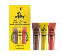 Dr.PAWPAW Mini Nude Lip Balm Gift Collection | Rich Mocha, Original and Peach Pink Tinted Multipurpose Balm 10ml | 3 x 10ml Balms | Natural, Vegan and Cruelty Free Lip Balm Gift Set