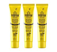 Dr.PAWPAW Orignal Balm Multi-Purpose Natural No Fragrance Balm for Hydrating Lips, Skin, Hair, Cuticles, Nails & Beauty Finishing (3 x 25 ml)