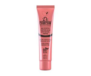 Dr.PAWPAW Tinted Peach Pink Balm 25ml, Multi Purpose Hydrating Lip Balm for Lips Cheeks and Skin, Natural Pawpaw Formula with Soft Peach Pink Tint, Vegan and Cruelty Free