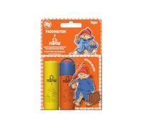 Dr.PAWPAW x Paddington™ Original & Orange Marmalade Lip Balm Duo (2 x 4g), With Paddington Keyring, Hydrating Lip Balms Set with Keyring, Nourishing, Soothing Makeup, Vegan Lip Care