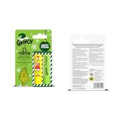 Dr.PAWPAW x The Grinch Candy Cane Lip Scrub & Original Balm Duo (2 x 4g), Exfoliating & Hydrating Lip Care Set, Nourishing PAWPAW-Infused Balm & Sweet Candy Cane Scrub, Vegan & Cruelty-Free