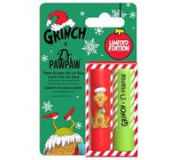 Dr.PAWPAW x The Grinch Candy Cane Lip Scrub & Ultimate Red Balm Duo (2 x 4g), Exfoliating & Tinted Lip Care Set, Hydrating, Nourishing & Moisturising PAWPAW-Infused Balms, Vegan & Cruelty-Free