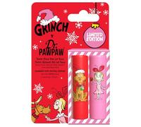 Dr.PAWPAW x The Grinch Peach Pink & Ultimate Red Balm Duo (2 x 4g), Tinted Lip Care Set, Hydrating, Nourishing & Moisturising PAWPAW-Infused Balms, Vegan & Cruelty-Free, Stocking Stuffers Gift Set