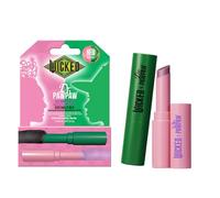 Dr.PAWPAW x WICKED Bewitching and Glistening Lip Balm Duo 2 x 3g, Sheer Black and Lilac Shimmer Pawpaw Balms, Hydrating and Nourishing Vegan Lip Care Set