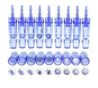 Dr. Pen A1-P9 Mixed Cartridges Set - 9 Types (9/12 / 24/36 / 42 Pin, Nano-R, Nano-S, Nano-3D, Nano-5D), Single-Use Sealed Tips for Home & Studio Use, Compatible with Dr Pen A1 Beauty Device