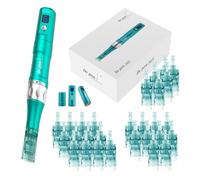 Dr.pen A6S Beauty Pen Kit-Cordless Electric Skincare Device with 28 cartridges(12x16 Pin & 10x36 Pin &6xNanoR), 6-Speed Adjustable, Dual-Mode Wireless & Wired Design for Smooth and Radiant Skin