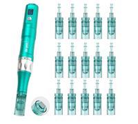 Dr. Pen A6S Nano-5D Replacement Cartridges 15pcs for Expanded Square Surface Array Contact and Cosmetic Care, Face Use at Home or Beauty Salon, Sterile Single-Use, Compatible with Dr. Pen A6S