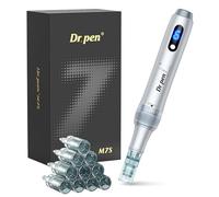 Dr.Pen M7S Microneedling Pen, Original Dr. Pen Electric Microneedling Machine Professional Microneedle Pen Kit for Face Body Hair Beard Growth Gift - 10 Cartridges