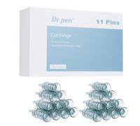 Dr.pen M8 Cartridges 11 Pins, 20Pcs Dr.pen Cartridges for Microneedling Pen M8/M7S Model, Authentic Disposable Microneedling Cartridges (11 Pins, 20Pcs)