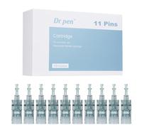 Dr.pen M8/M7S Cartridges 11 Pins, 10Pcs Dr.pen Replacement Cartridges for Microneedling Pen M8/M7S Model, Authentic Disposable Microneedling Cartridges (11 Pins, 10Pcs)