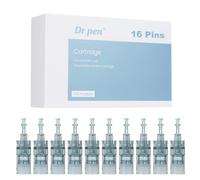 Dr.pen M8/M7S Cartridges 16 Pins, 10Pcs Dr.pen Replacement Cartridges for Microneedling Pen M8/M7S Model, Authentic Disposable Microneedling Cartridges (16 Pins, 10Pcs)