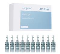 Dr.pen M8/M7S Cartridges 42 Pins, 10Pcs Dr.pen Replacement Cartridges for Microneedling Pen M8/M7S Model, Authentic Disposable Microneedling Cartridges (42 Pins, 10Pcs)