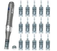 Dr Pen M8 Replacement Cartridges Nano 5D 15pcs Set for Cosmetic Skincare Routine and Daily Beauty Care, Face Use, Home or Beauty Salon, Balanced Smooth Coverage, Compatible with Dr Pen M8 and M7S