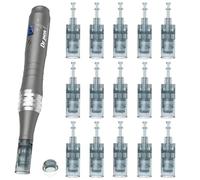 Dr Pen M8 Replacement Cartridges Nano R 15pcs for Cosmetic Skincare Routine and Daily Beauty Care, Face Use at Home or Beauty Salon, Gentle Even Contact, Compatible with Dr Pen M8 and M7S