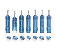 Dr. Pen M8S-P7 Replacement Cartridges Mix Set, 7 Types Mixed (12/18/24/36/42 Pin, Nano-R, Nano-S), Single-Use Sterile Tips for Dr. Pen M8S/A8S/A9/A11 Beauty Device, Home & Studio Use all skincare
