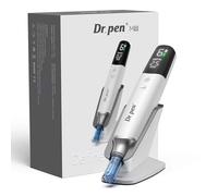 Dr. Pen M9 Smart Skincare Pen Device with 2x18Pin Cartridges, Wireless 6 Speed & Depth Smart Adjustable Control(0~2.5mm), Intelligent Chip System, Type C Rechargeable for Home and Salon Use