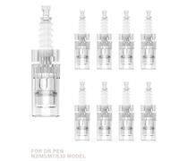 Dr. Pen Microneedling Cartridges, 12/20-Pack, Compatible with M7/M5/N2/E30 Models, Disposable Replacement Tips for Skin Care (12Pcs, 24 Pin)