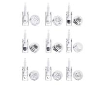 Dr. Pen MNE-P9 Mixed Cartridges Set - 9 Types (9/12 / 24/36 / 42 Pin, Nano-R, Nano-S, Nano-3D, Nano-5D), Single-Use Sealed Tips for Home & Studio Skincare, Compatible with Dr. Pen M5 M7 N2 E30