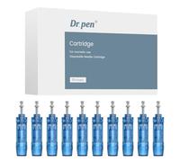 Dr. Pen Needles, Replacements for Dr. Pen Microneedling Pen M8S/A8S/A9/A11 | Original Dr. Pen Cartridges • 304 Stainless Steel • Individually Packaged • Fits M8S/A8S/A9/A11 • 10pcs Nano-R