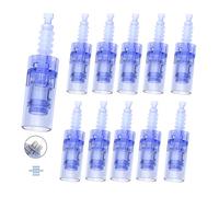 Dr.pen Ultima A6s, 24 Pin Replacement Cartridges for Dr.pen Microneedling Pen A6 Model, Authentic Disposable Replacement Cartridges (24 PINs, 10Pcs)