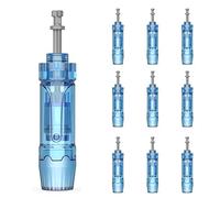 Dr.pen Ultima M8S / A8S /A9 / A11 Microneedling Pen Cartridges Round NANO, The Original Authentic Replacement Needle Cartridges, 10Pcs / Pack