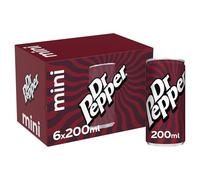 Dr Pepper 6 x 200ml Cans