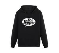 Dr. Pepper, Cola, Soda, Pop, Beverage, Hoody Black 3XL