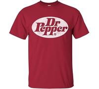 Dr. Pepper, Cola, Soda, Pop, Beverage, T-Shirt Red