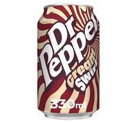 Dr Pepper Cream Swirl 24 x 330ml Cans