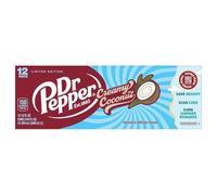 Dr Pepper Creamy Coconut Flavour USA Drinks Cans | (12x355ml)