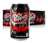 Dr.Pepper Dr Pepper Cherry 355ml X12 Set of carbonated beverages, soft drinks, non-alcoholic, American goods]