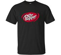 Dr Pepper - Drinks Logo Men's Men T Shirt Black