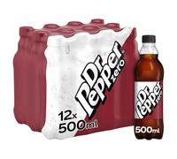 Dr Pepper PET Cola Zero 500 ml (Pack of 12)