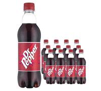 Dr Pepper Plastic Bottle Multipack, 12 x 500 ml
