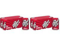 Dr Pepper Zero 8 x 330ml (Pack of 2)