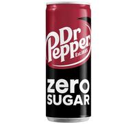 Dr. Pepper Zero cans 24 x 0,33 Liter Sugar Free