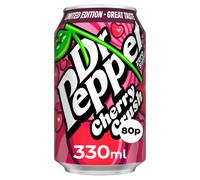 Dr Pepper Zero Cherry Crush Drink Price Marked (24 x 330ml Cans)