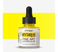 Dr. Ph. Martin's : Hydrus Liquid Watercolour : 30ml : Hansa Yellow Medium